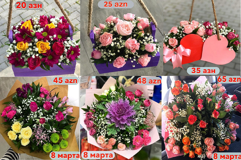 Bakının gül dükanları 8 Marta nə təklif edir? - ENDİR..., fotoşəkil-1 Bakının gül dükanları 8 Marta nə təklif edir? - ENDİRİMLƏR + QİYMƏTLƏR, fotoşəkil-1